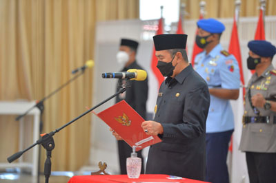 37 Pelajar Anggota Paskibraka 2021 Dikukuhkan Gubernur Riau, Ini Daftarnya